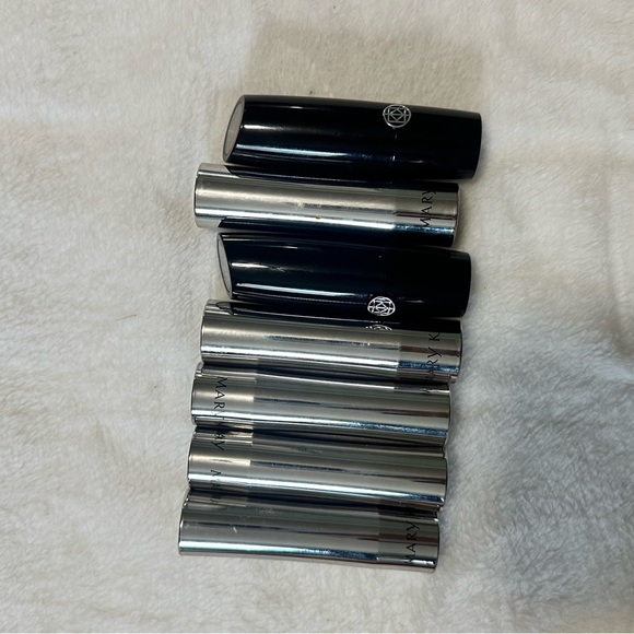 Mary Kay Lipstick Collection - Elegant Black and Shiny Silver